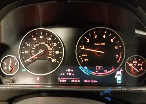 2017 BMW 320I xDrive z USA, uszkodzony, nr VIN WBA8E5G55HNU41587